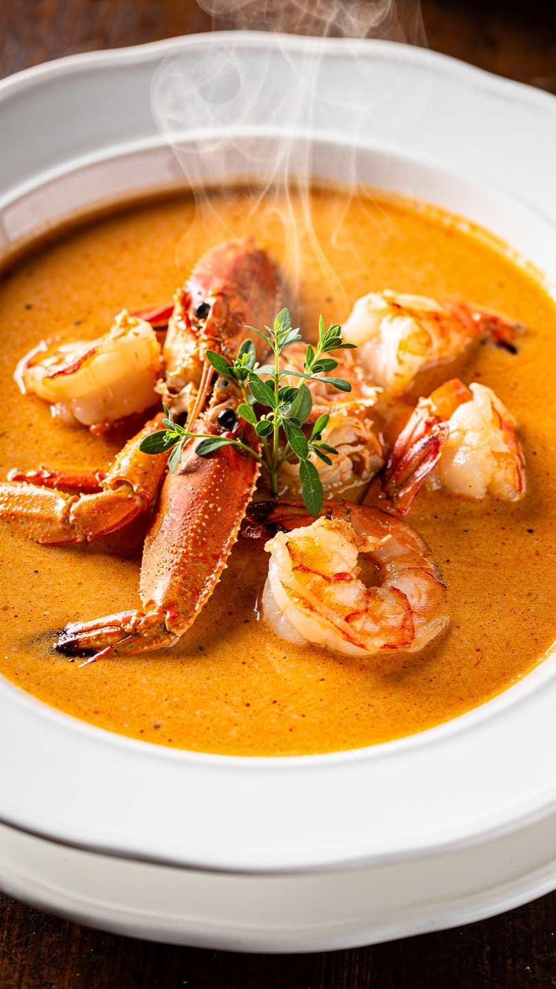 Crab and Shrimp Seafood Bisque