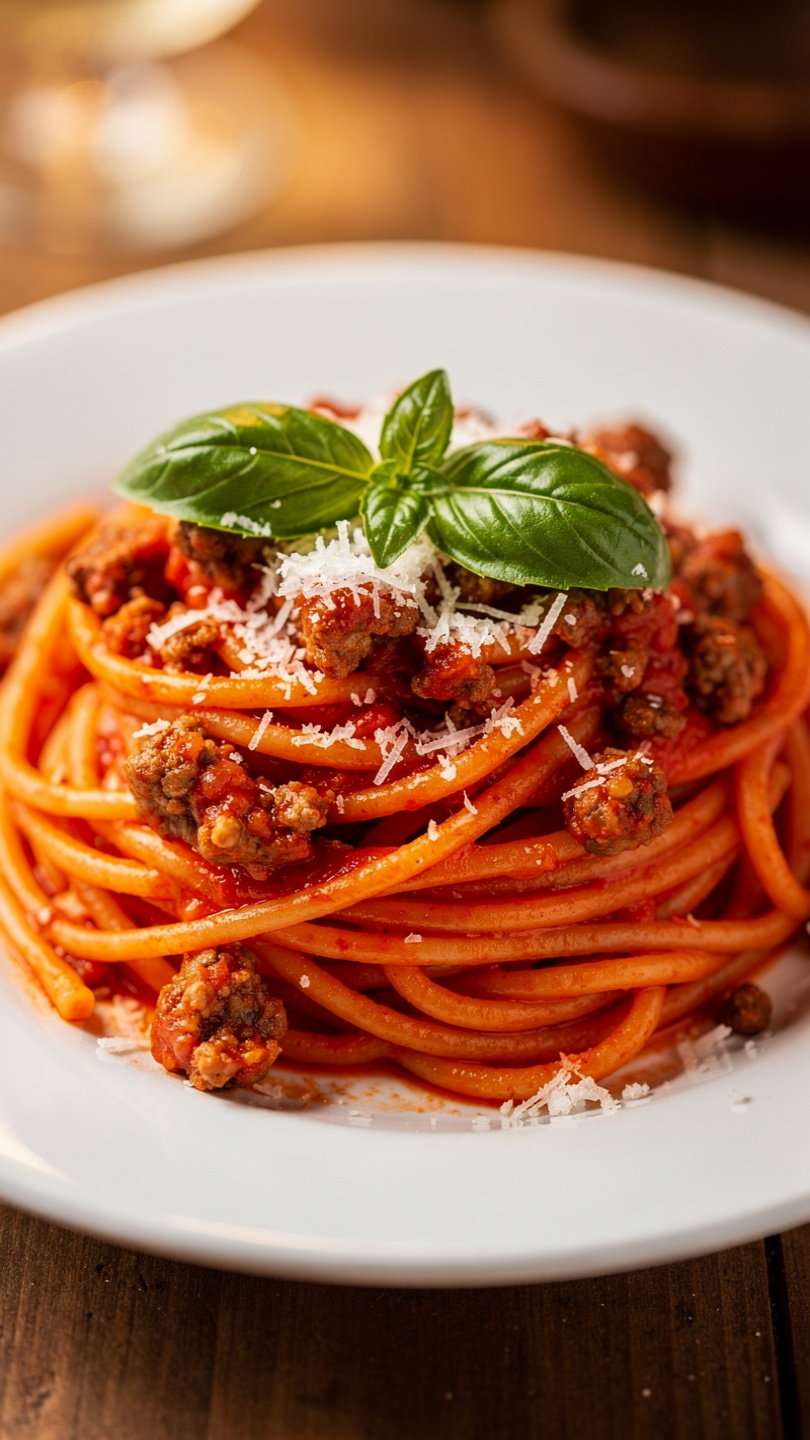 Spaghetti Recipe with Ground Beef