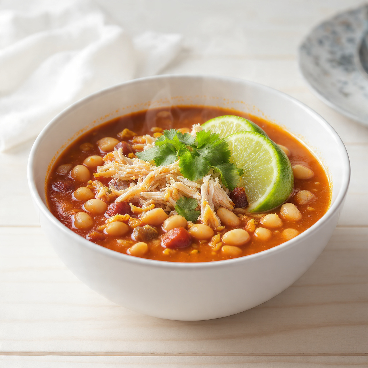 High Protein White Chicken Chili (Instant Pot)